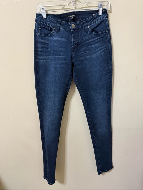 Dear John Denim - Dear John 26 Joyrich Dark Blue comfort Skinny Jeans euc classic preppy casual